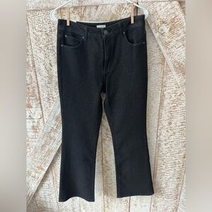 Z Supply Women’s “Lia” Black Ankle Kick Flared Jeans Size 27 New With Tags!